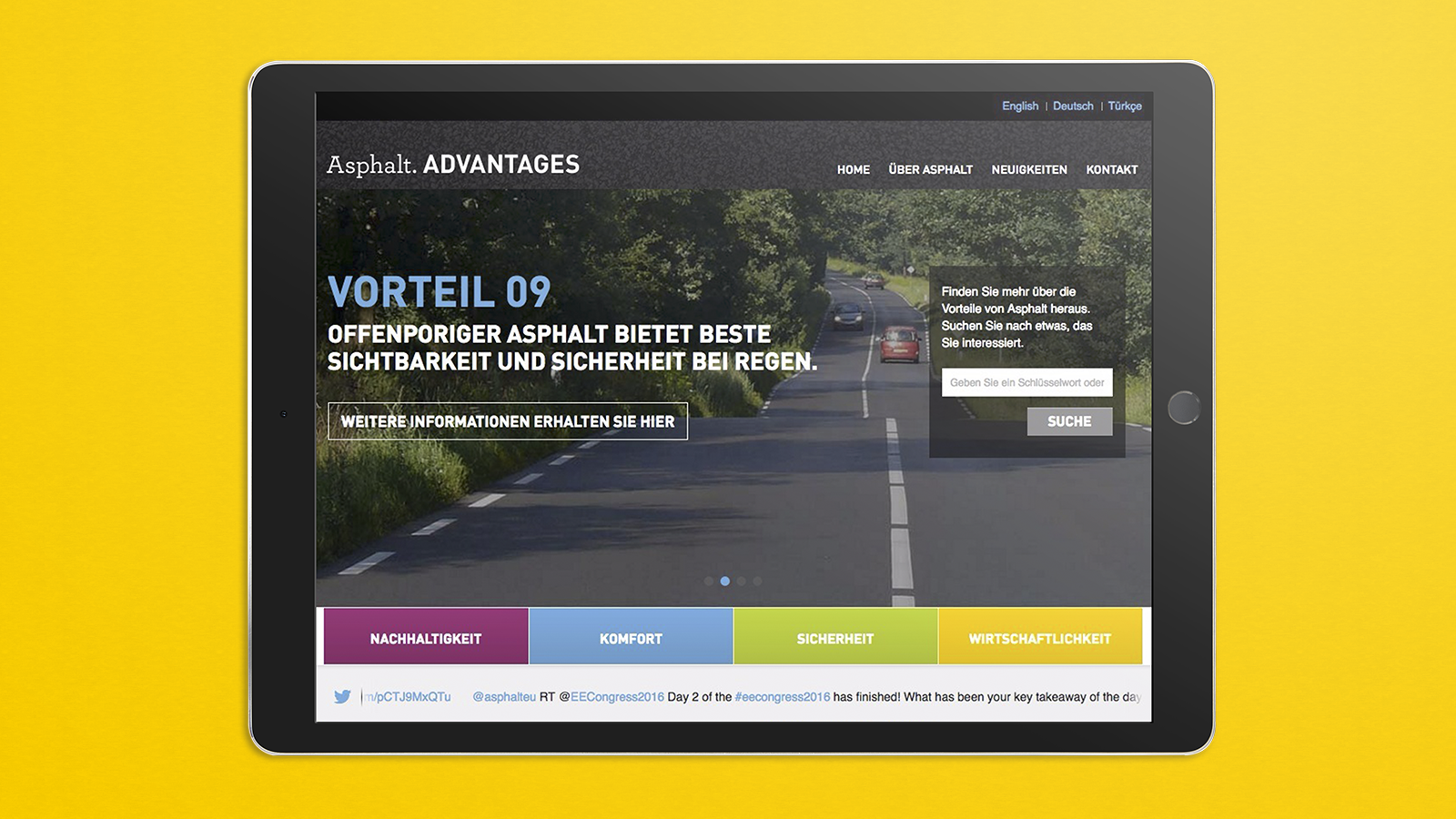AsphaltAdvantages.com now available as a Multi-Lingual Website!